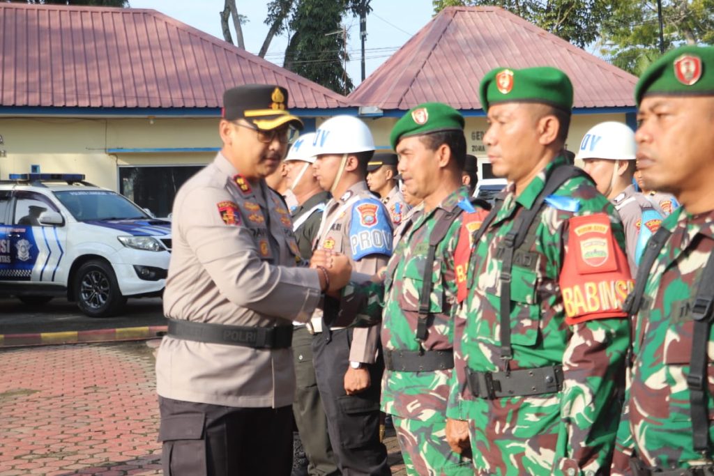 Kapolres Langkat pimpin Ops Keselamatan Toba 2025