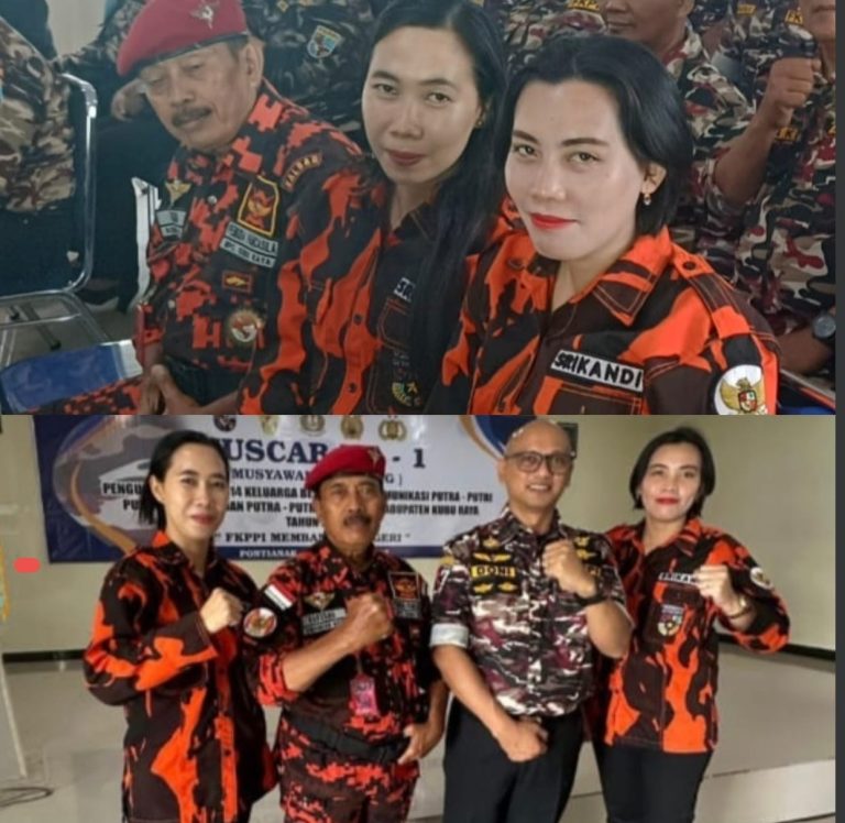 Ketua KOTI MPC PP dan Pengurus Srikandi Pemuda Pancasila Kubu Raya