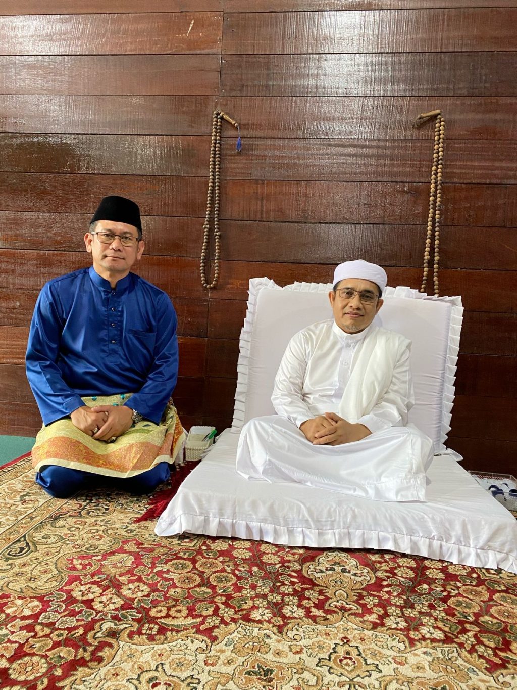 PLT Kepala Dinas Pendidikan Kabupaten Langkat Silaturahmi dengan Tuan Guru Besilam