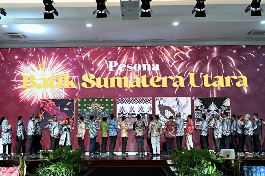 Peluncuran Pesona Batik Sumut Jadi Salam Perpisahan dari Pj Gubernur Agus Fatoni