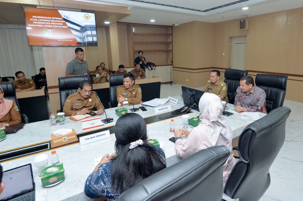 Pemeriksaan Laporan Keuangan Pemprov Sumut 2024