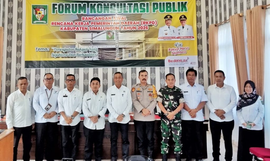 Pemkab Simalungun Gelar FKP Ranwal RKPD Tahun 2025