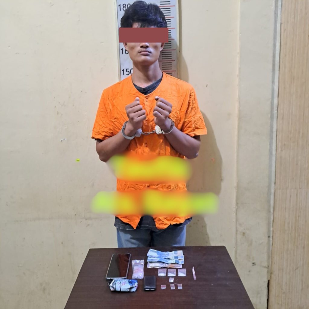 Pengedar Sabu di Babalan Diciduk Sat Narkoba Polres Langkat