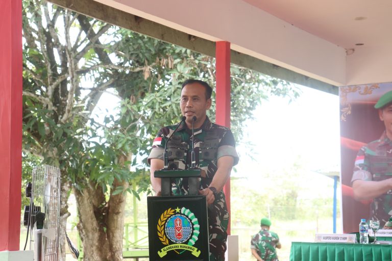 Pesan Danrem 121Abw kepada prajurit
