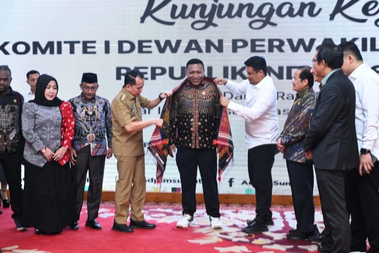 Pj Gubernur Sumut Fatoni Berikan Masukan Terkait RUU Perkotaan pada DPD RI