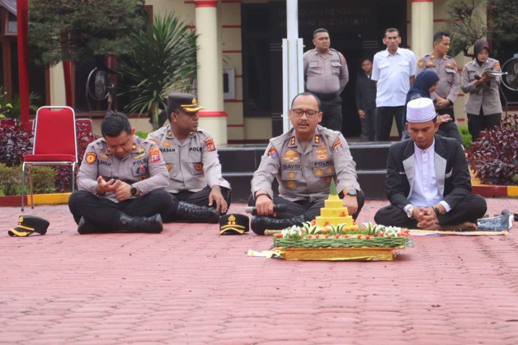 Polres Langkat Gelar Tradisi Punggahan