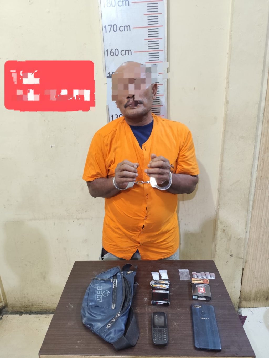 Satres Narkoba Polres Langkat Amankan Pelaku kejahatan Narkotika jenis Sabu