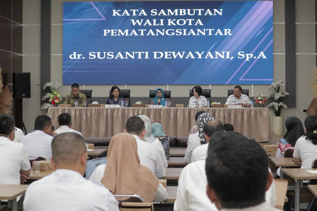 Walkot Susanti Laksanakan Entry Meeting Bersama Tim BPK RI Sumut