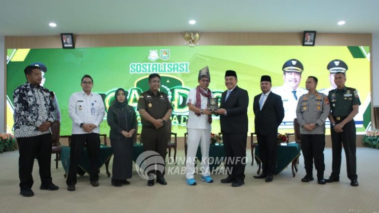 Anggota Komisi III DPR RI Bersama Forkopimda Asahan Ikuti Sosialisasi Jaga Desa