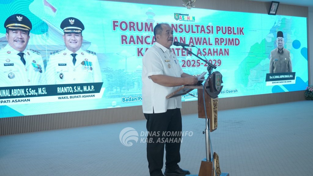 Bupati Asahan Buka FKP Rancangan Awal RPJMD