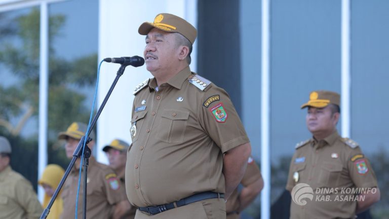 Bupati Asahan Pimpin Apel Perdana