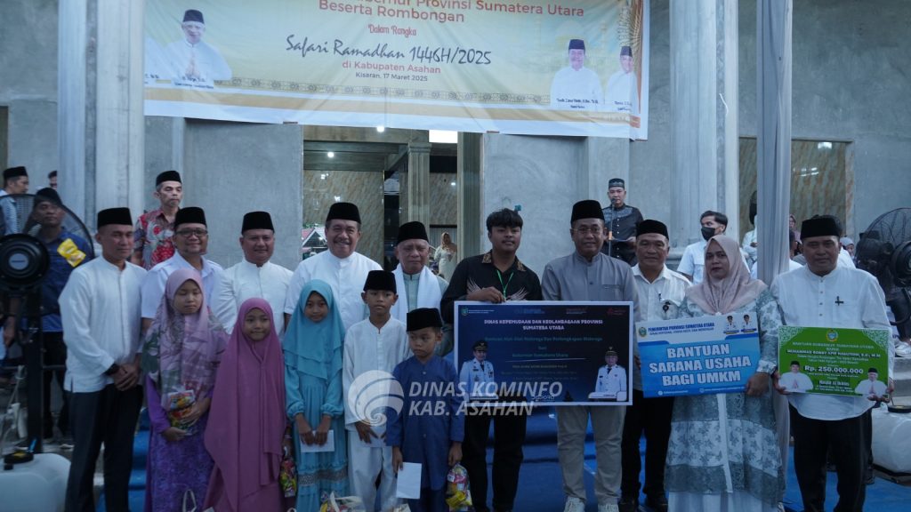 Bupati Dan Wabup Asahan Sambut Wagubsu dan Tim Safari Ramadhan Pemprovsu