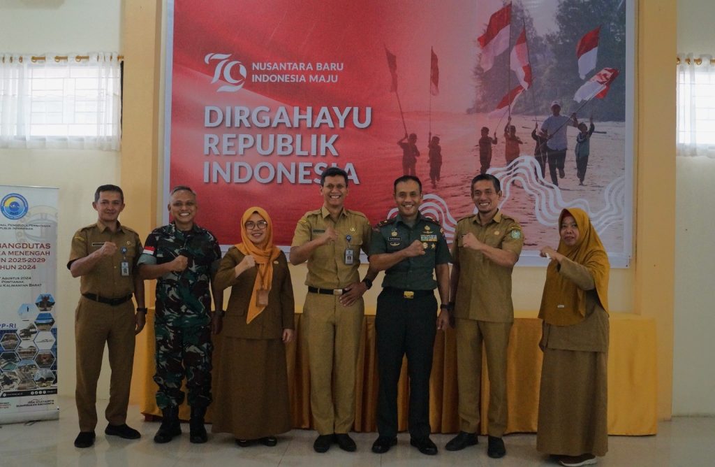 Danrem 121Abw Brigjen TNI Purnomosidi Gelar Audiensi Bersama Kepala BPPD Prov Kalbar
