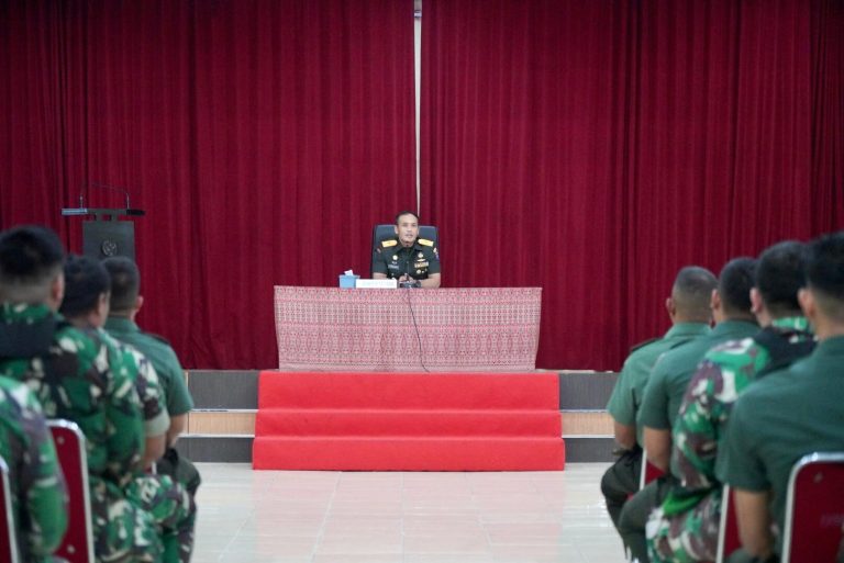Danrem 121Abw Brigjen TNI Purnomosidi Minta Prajurit Tetap Disiplin