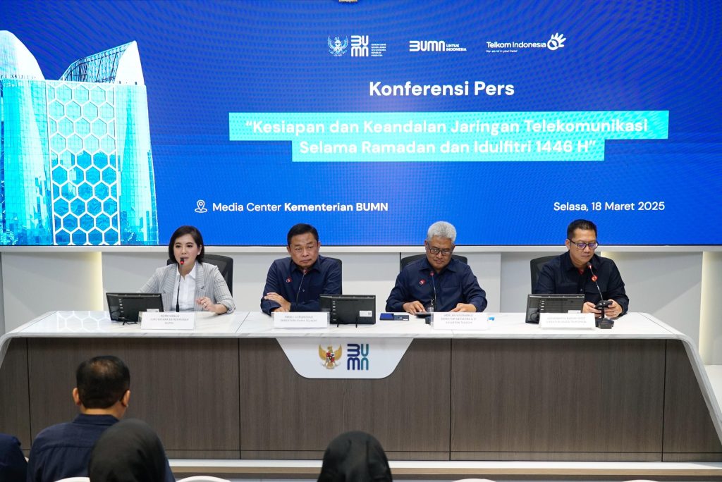 Kebutuhan Idul Fitri kapasitas jaringan dinaikkan menjadi 58,4 Tbps