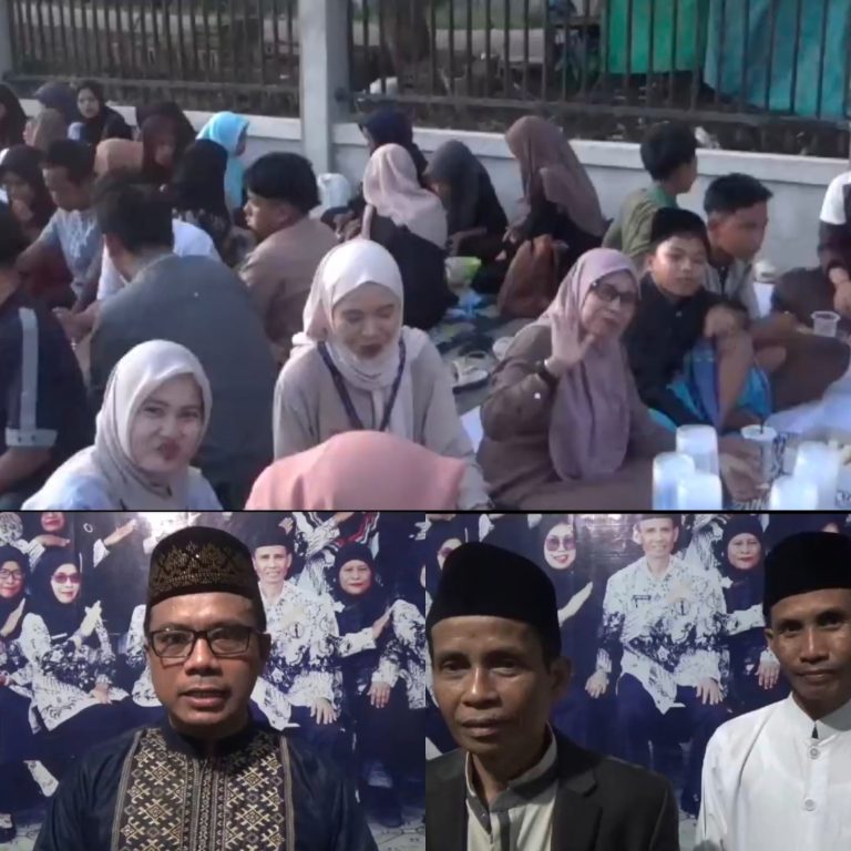 Keluarga Besar SMP Negeri 1 Sungai Kakap Gelar Buka Puasa Bersama