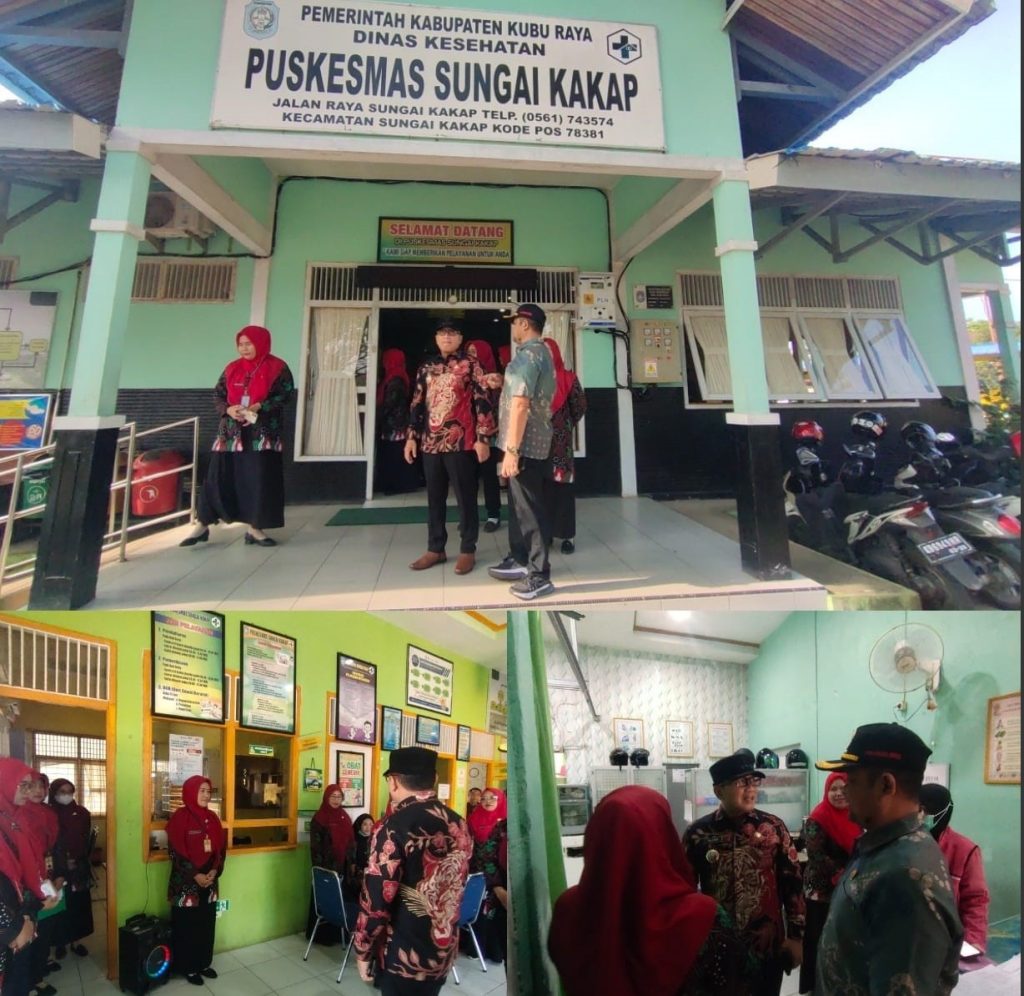 Puskesmas Sungai Kakap Disidak Bupati Kubu Raya, Sujiwo