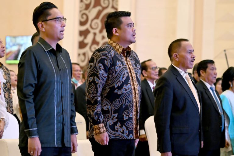 Rico Waas Hadiri Pesta Bona Taon PPSD Siahaan Kota Medan 2025