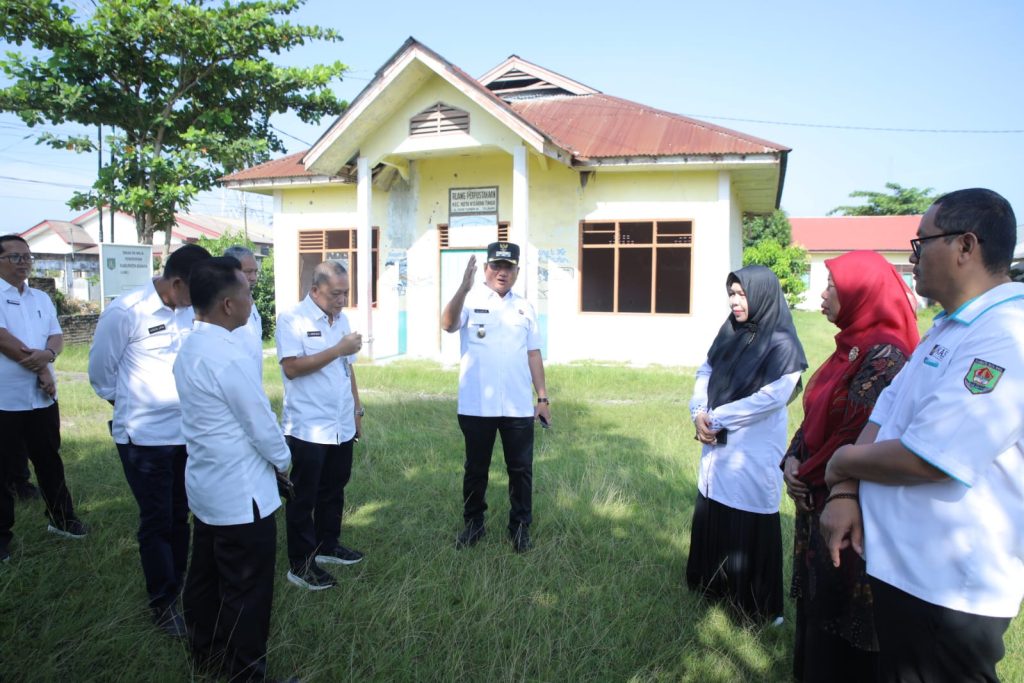Wabup Asahan Tinjau Rencana Pembangunan Lokasi BLK