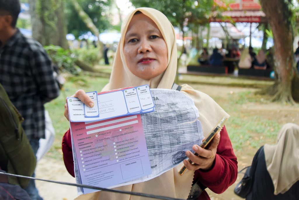 Zakiyuddin Tinjau Pendaftaran Mudik Gratis Pemko Medan 2025