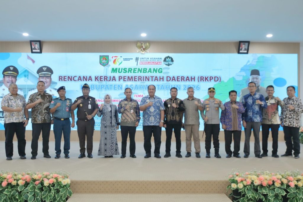 Gubsu Resmi Buka Musrenbang RKPD Kabupaten Asahan