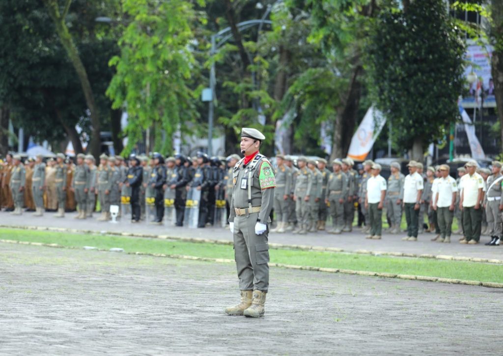 Ketua DPRD Medan Hadiri HUT ke-75 Satuan Polisi Pamong Praja