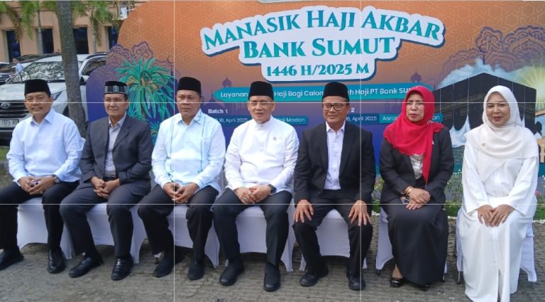 Manasik Haji Akbar Bank Sumut Dihadiri Wamenag