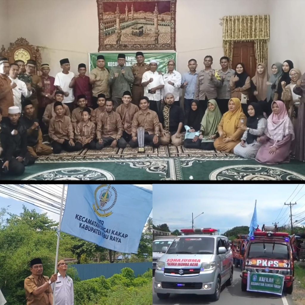 Pelepasan Kafilah MTQ Kecamatan Sungai Kakap