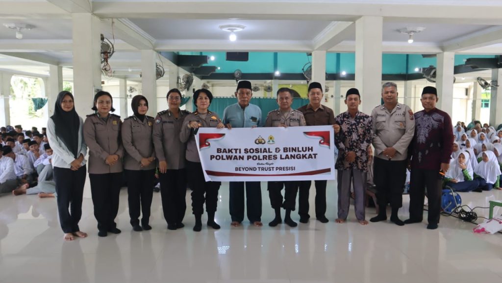 Polres Langkat Hadir untuk Santri Cegah Pelecehan & Perundungan