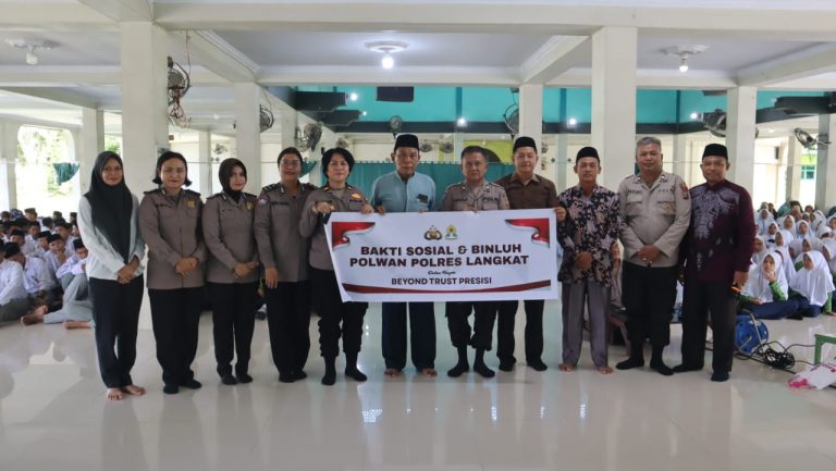 Polres Langkat Hadir untuk Santri Cegah Pelecehan & Perundungan