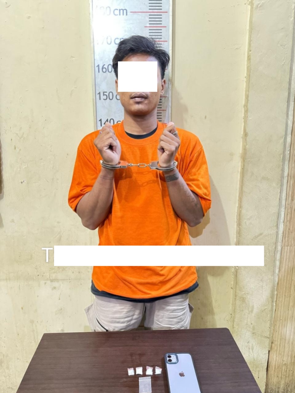 Seorang Pemuda Diamankan dengan Barang Bukti narkoba