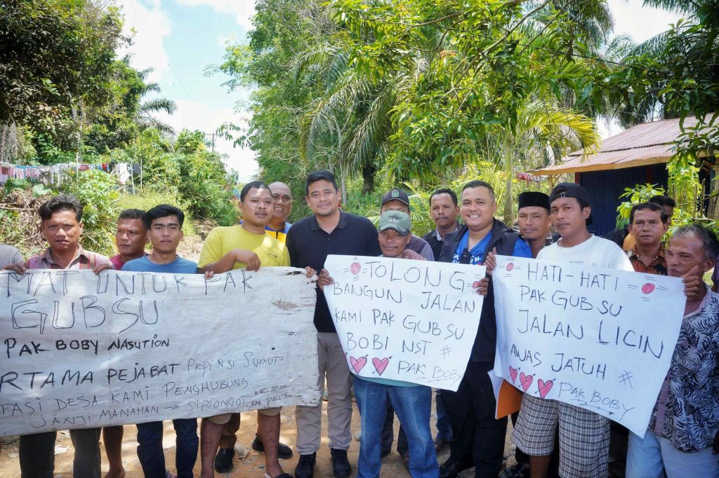 Tinjau Jalan Rusak di Labuhanbatu hingga Tapsel, Gubernur