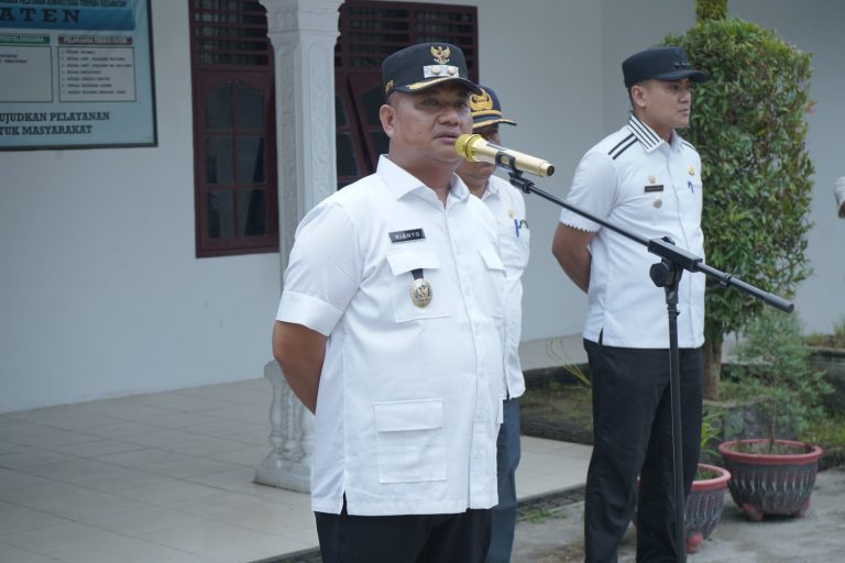 Wabup Asahan Pimpin Apel di Kecamatan Kota Kisaran Barat