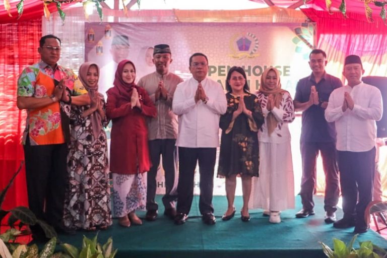 Walkot Wesly Hadiri Acara Open House Dandim 0207 Simalungun