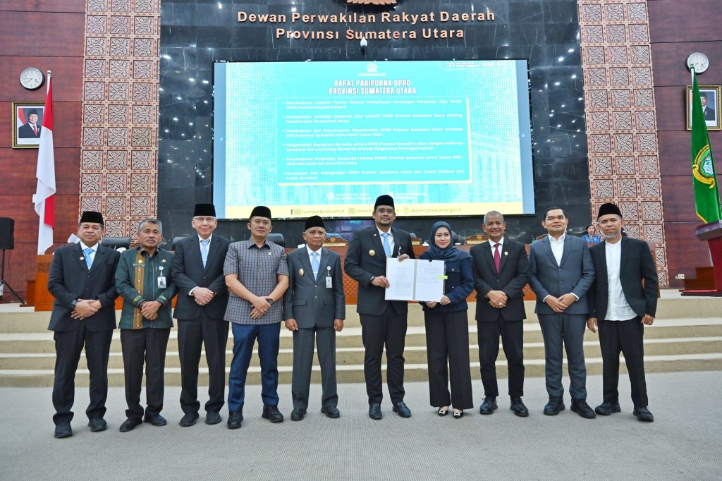 Bobby Nasution Apresiasi dan Tindak Lanjuti Rekomendasi DPRD Sumut terhadap LKPj 2024