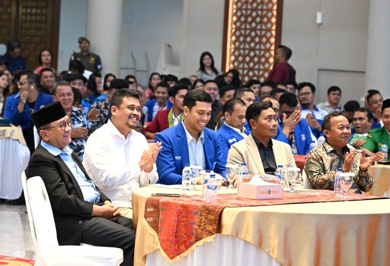 Bobby Nasution haidri Pelantikan Pengurus DPD GAMKI Sumut