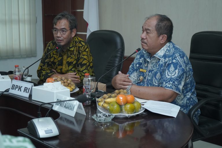 Bupati Asahan Ikuti Exit Meeting Pemeriksaan Terinci Laporan Keuangan