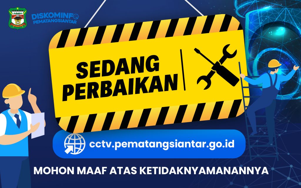 Laman Website CCTV Pelintas Kota Siantar Alami Serangan Siber