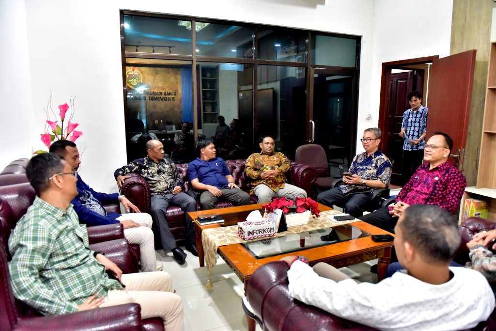 Plt Kadis Kominfo Sumut Terima Kunjungan Anggota DPRD Humbahas