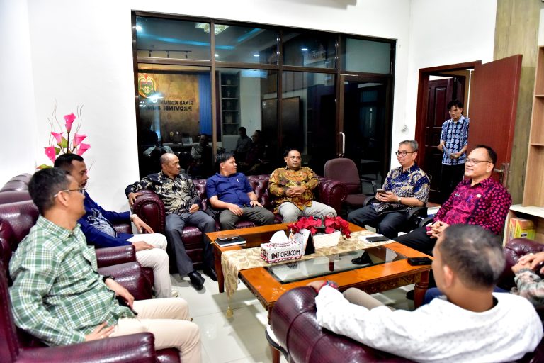 Plt Kadis Kominfo Sumut Terima Kunjungan Anggota DPRD Humbahas
