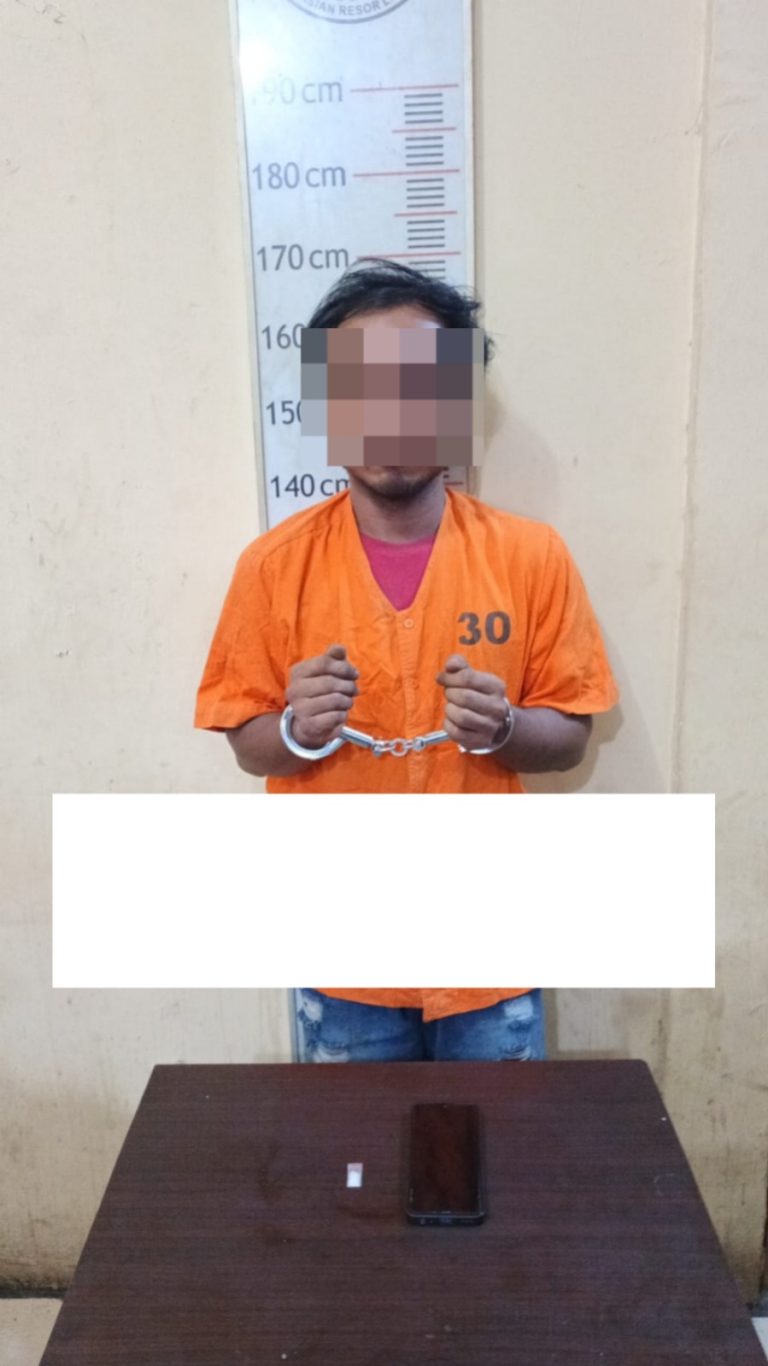 Residivis Narkoba Kembali Ditangkap Satres Narkoba Polres Langkat