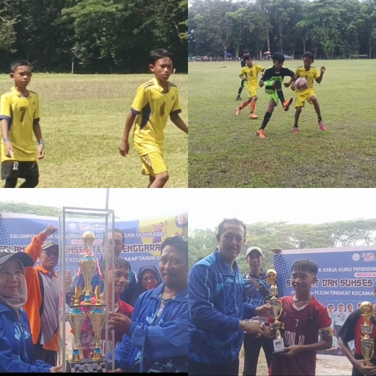 SDN 40 Sabet Gelar Juara POR Sepak Bola