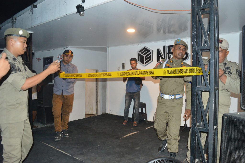 Wabup Asahan Pimpin Penutupan 2 Lokasi THM