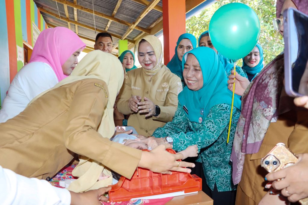 Wakil Ketua Tim Pembina Posyandu Sumut Kunjungi Layanan Kesehatan di Langkat