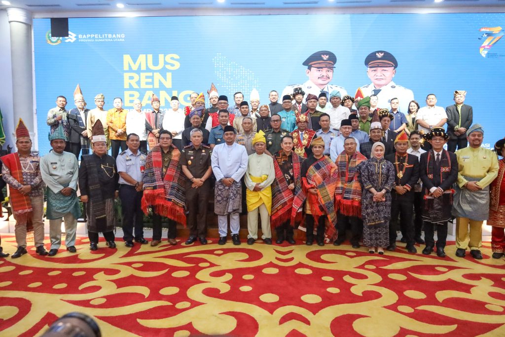 Walkot Wesly Hadiri Musrenbang RPJMD dan RKPD Sumut di Medan