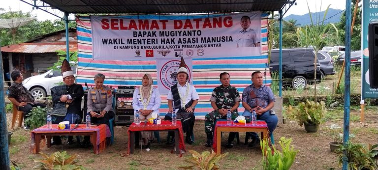 Wawalkot Herlina dan Wamen HAM Hadiri Public Hearing Bersama Para Petani