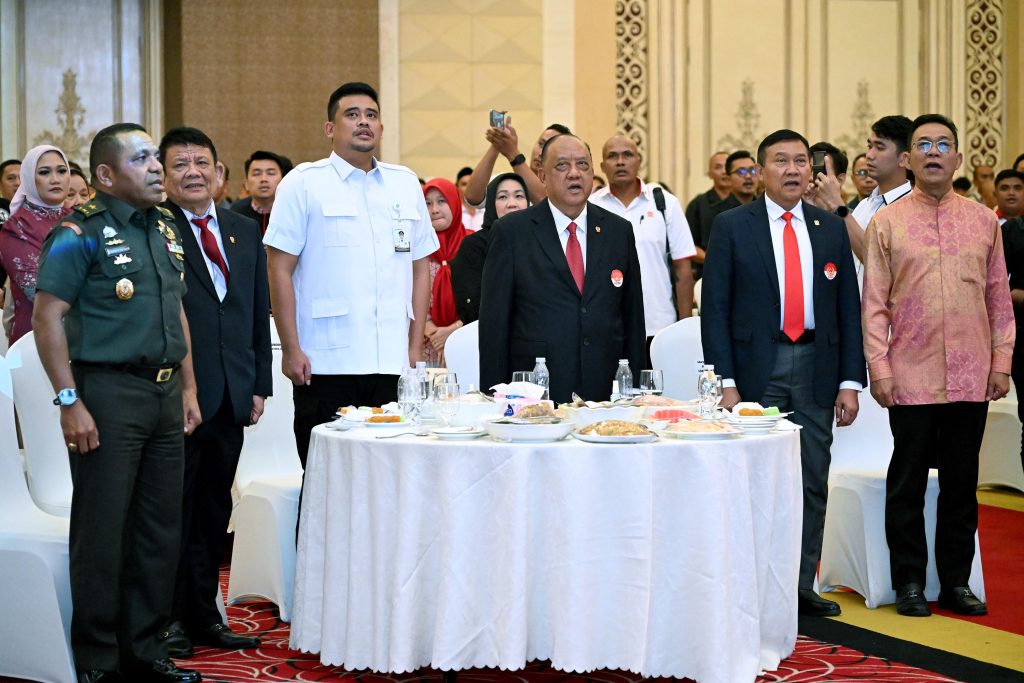 Bobby Nasution Pelantikan Pengurus KONI Sumut