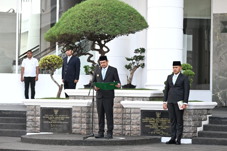 Bobby Nasution Pimpin Upacara Peringatan Harla Pancasila