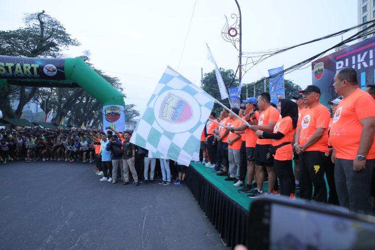 Bupati Asahan Ikuti Bukit Barisan Fun Run 5K