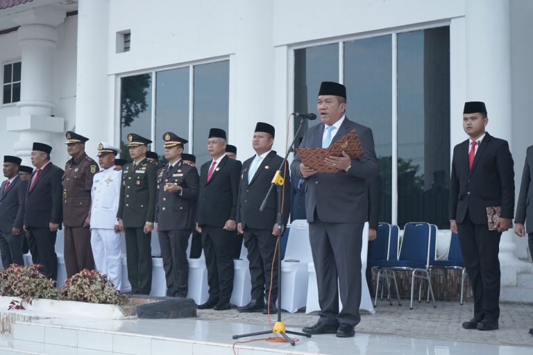 Bupati Asahan Pimpin Upacara Hari Lahir Pancasila 2025